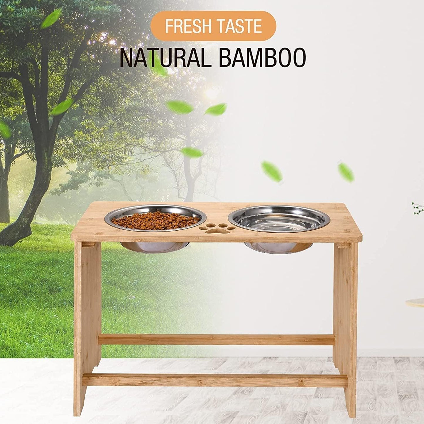 Medium Sized Bowl Rack For Dogs - Pet's Dream