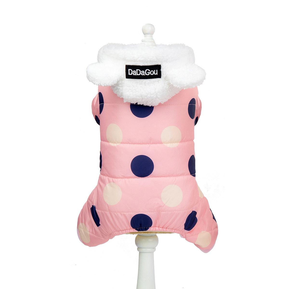 Warm Four-leg Cotton Coat for Dogs - Pet's Dream