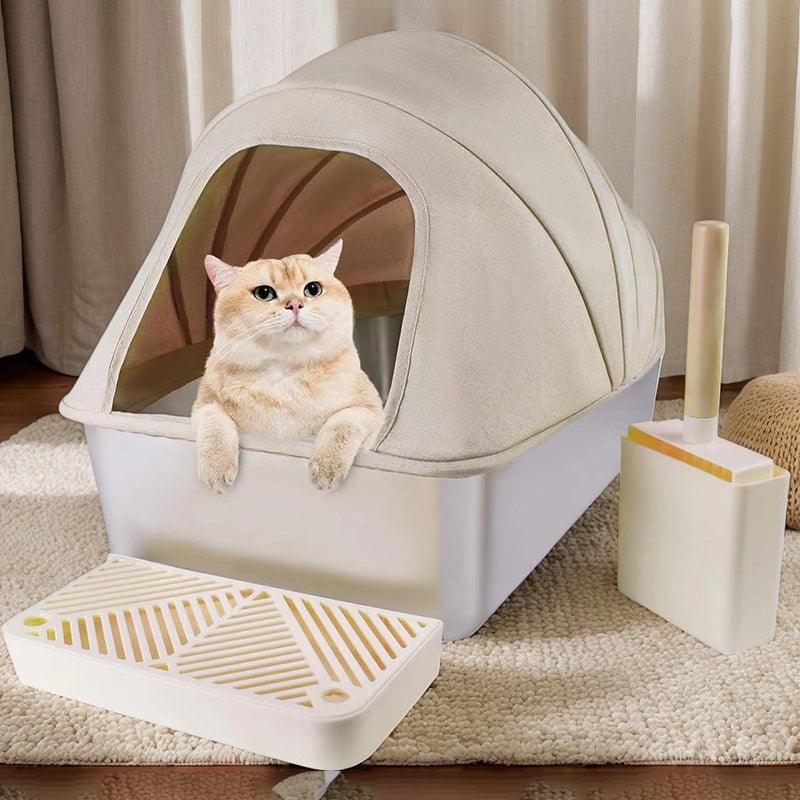 Stainless Steel Litter Box for Cats - Pet's Dream