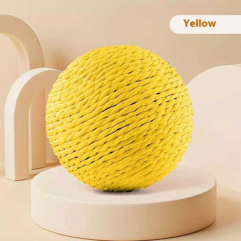 Sisal Ball Toy for Cats, Oversized - Pet's Dream