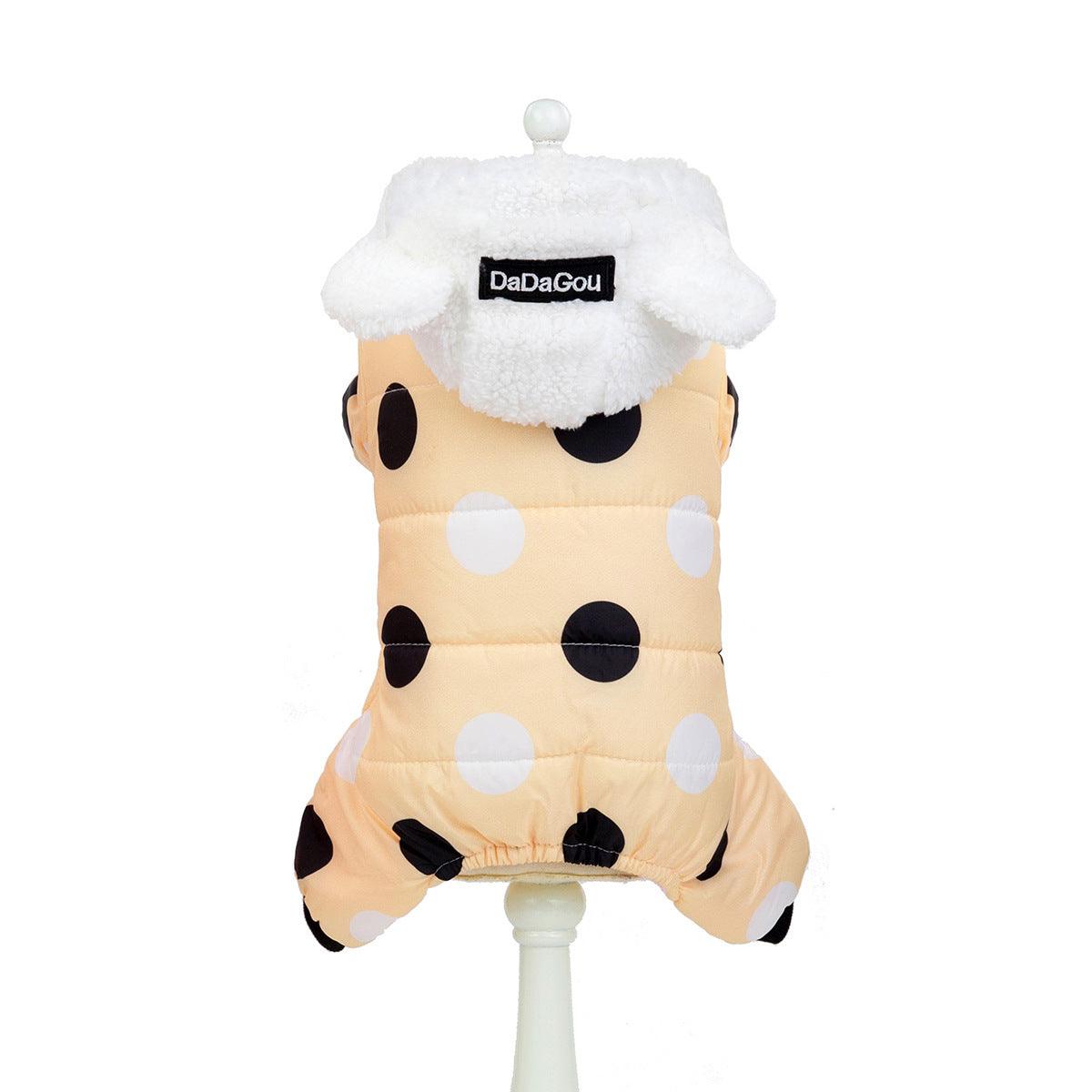Warm Four-leg Cotton Coat for Dogs - Pet's Dream