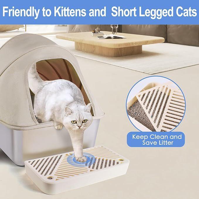 Stainless Steel Litter Box for Cats - Pet's Dream