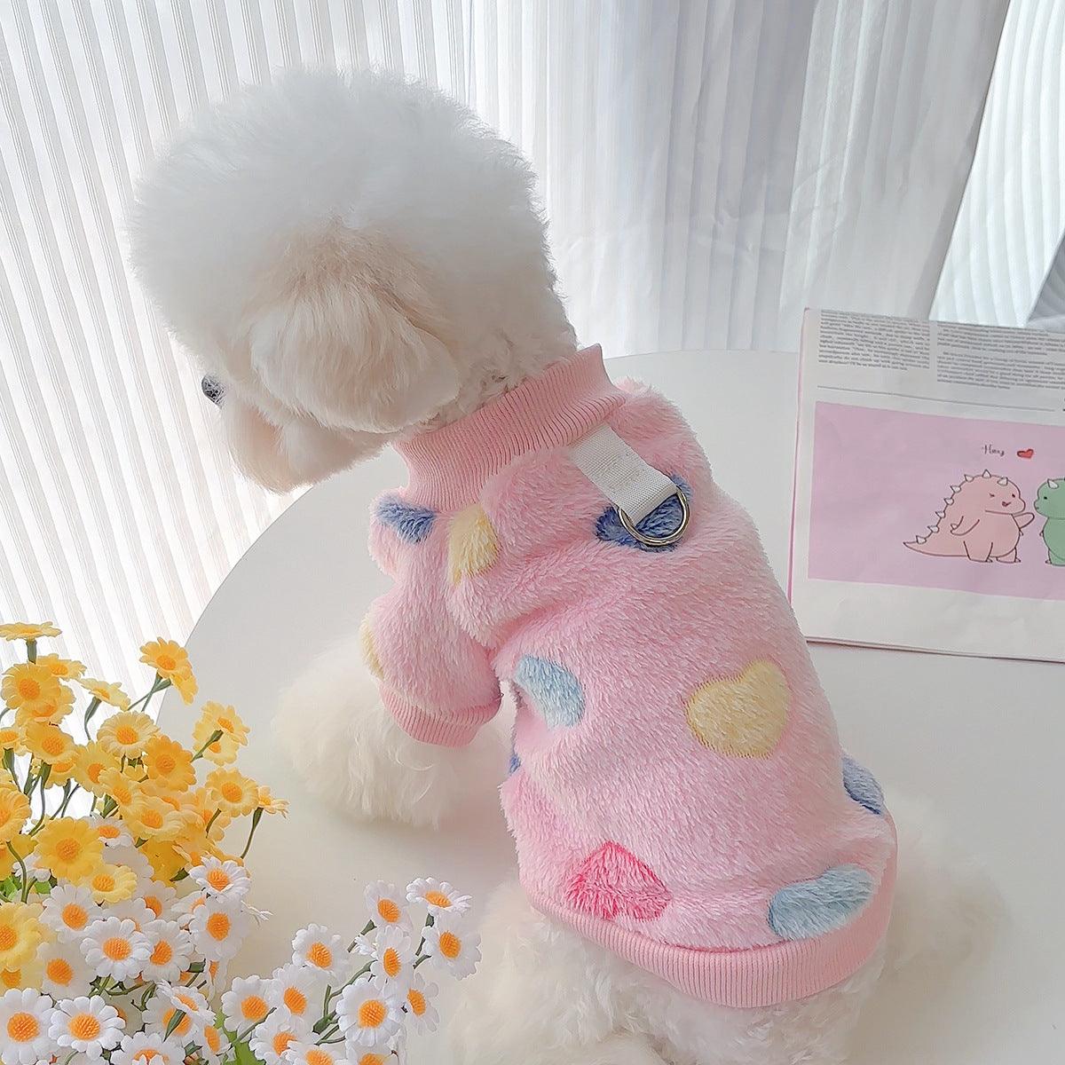 Warm Skin-friendly Flannel Clothes for Dogs - Pet's Dream