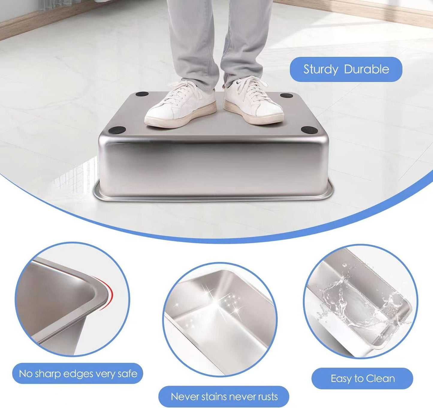 Stainless Steel Litter Box for Cats - Pet's Dream