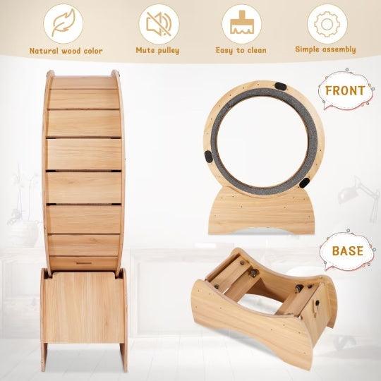 Treadmill With Carpeted Runway for Cats - Pet's Dream