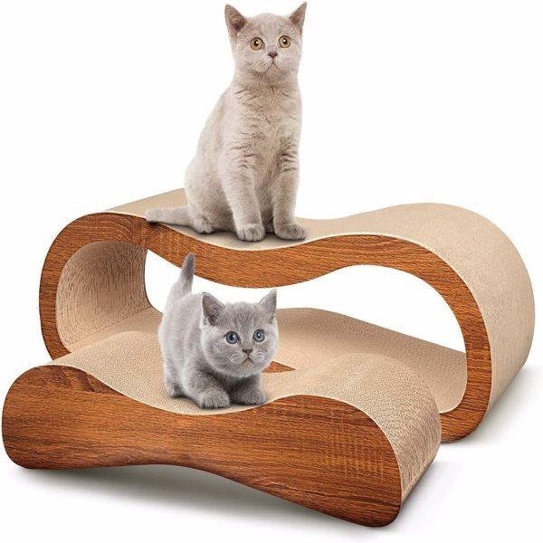 2 In 1 Cat Scratching Board, Lounger Bed - Pet's Dream