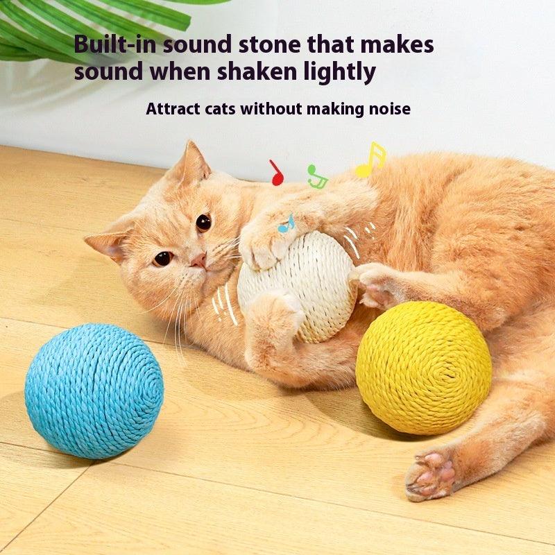 Sisal Ball Toy for Cats, Oversized - Pet's Dream