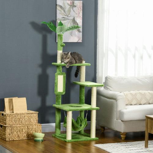 Cat Tree with Hammock – Multi-Level Cat Tower for Indoor Cats - Pet's Dream