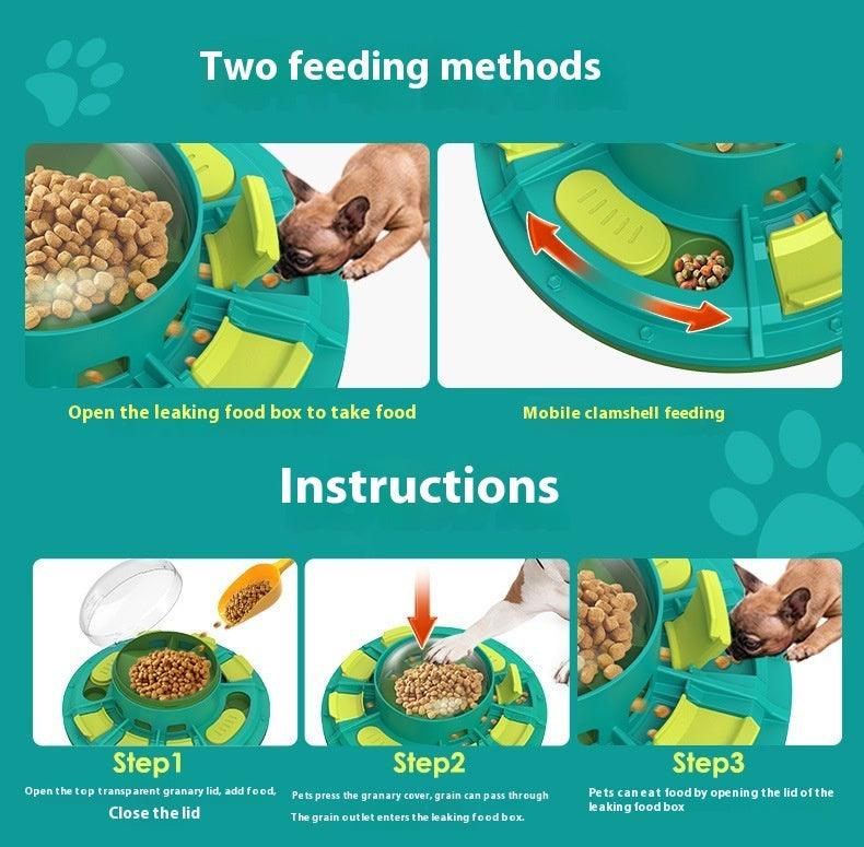 Interactive Puzzle Toy For Slow Feeding and IQ Improvement for Dogs - Pet's Dream