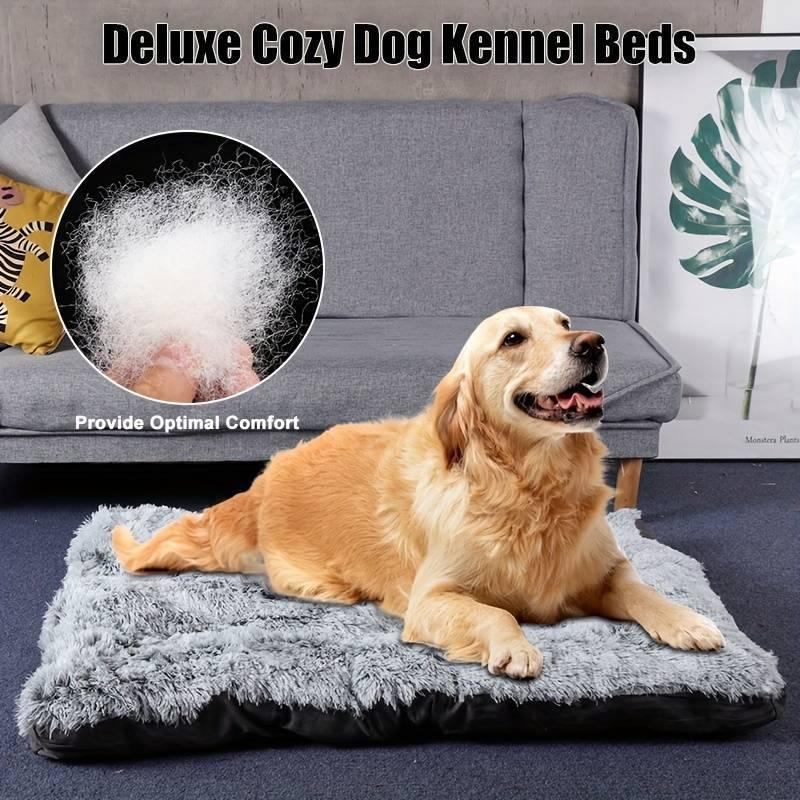 Dog Bed - Luxus Long Plush, Cozy, Warm & Washable - Pet's Dream