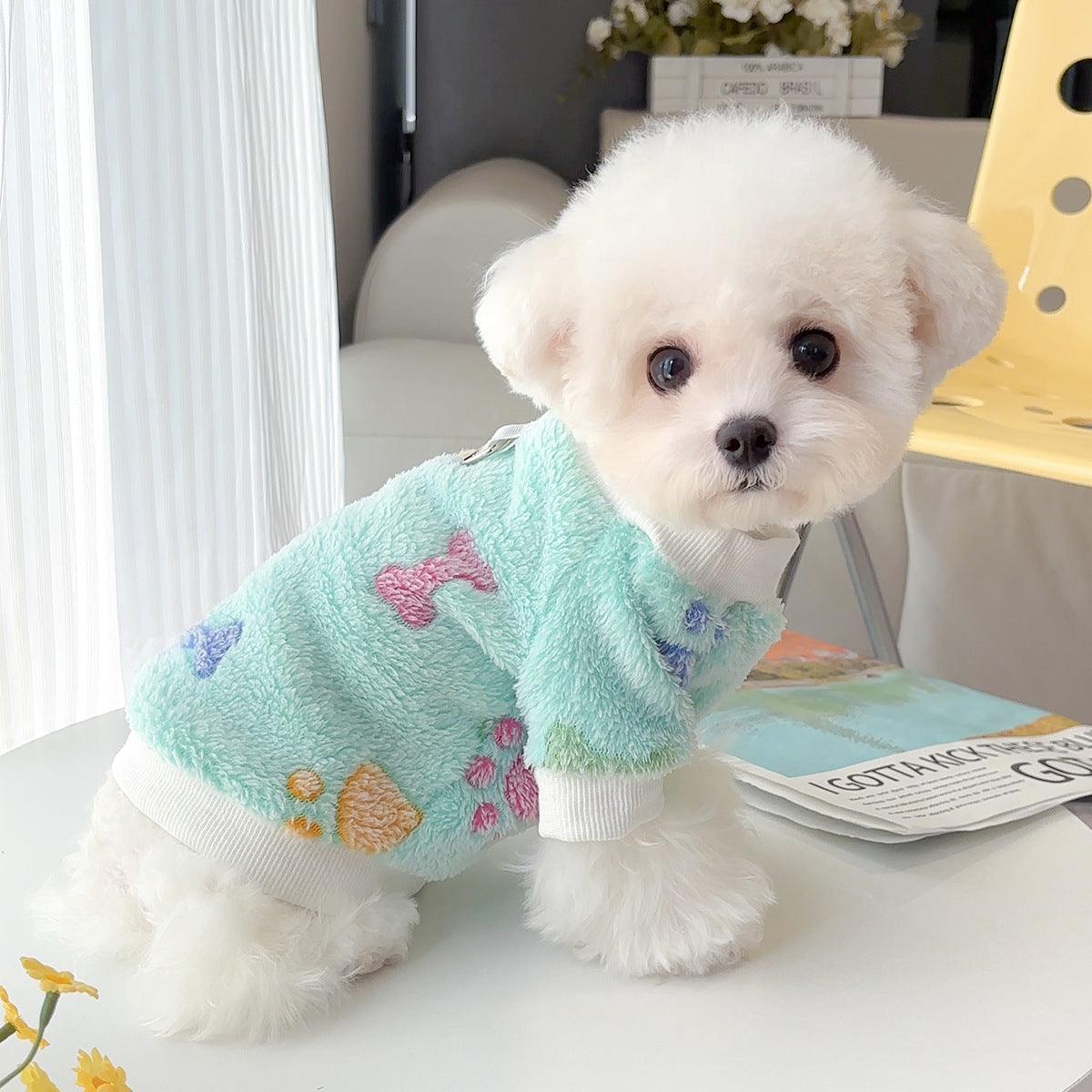 Warm Skin-friendly Flannel Clothes for Dogs - Pet's Dream