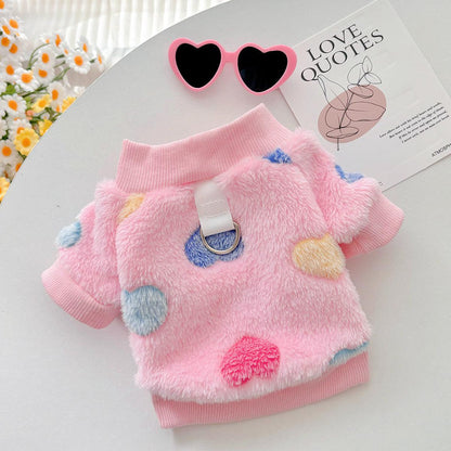 Warm Skin-friendly Flannel Clothes for Dogs - Pet's Dream