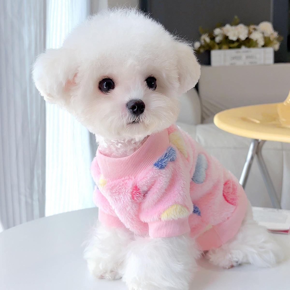 Warm Skin-friendly Flannel Clothes for Dogs - Pet's Dream