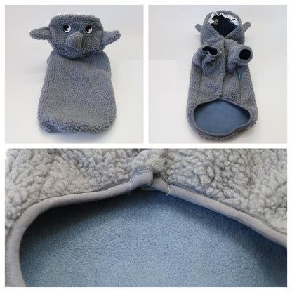 Fleece-lined Warm And Cute Shark Clothes for Dogs and Cats - Pet's Dream