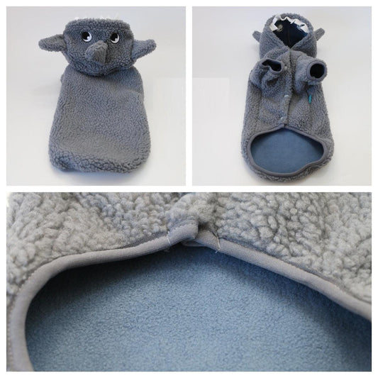 Fleece-lined Warm And Cute Shark Clothes for Dogs and Cats - Pet's Dream