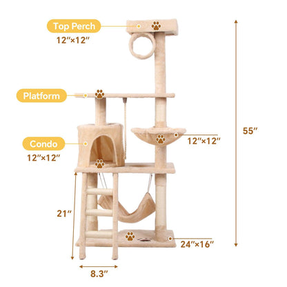 Climbing Frame Cat Tree - Pet's Dream