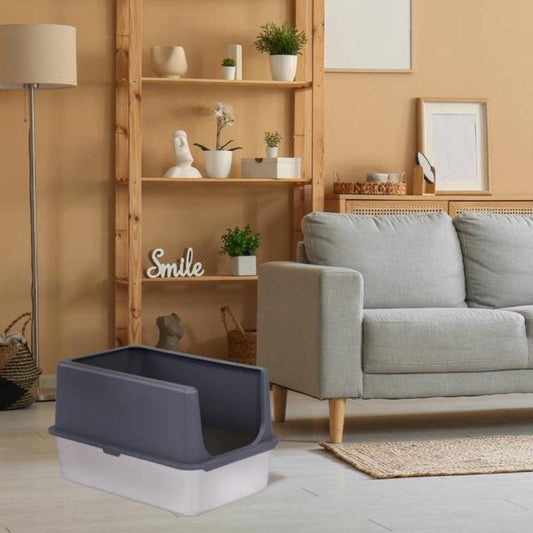 Stainless Steel Litter Box With Shovel Pad for Cats - Pet's Dream