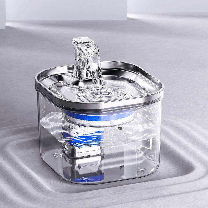 Stainless Steel Automatic Circulation Water Dispenser for Dogs and Cats - Pet's Dream
