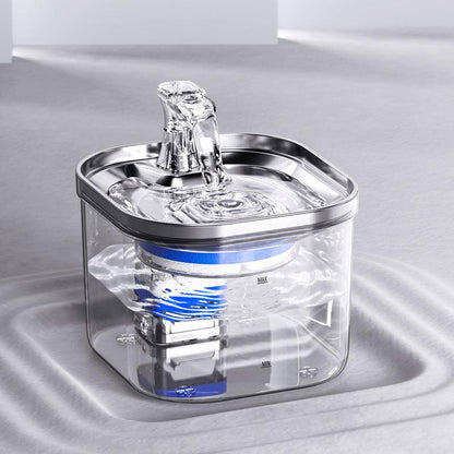 Stainless Steel Automatic Circulation Water Dispenser for Dogs and Cats - Pet's Dream
