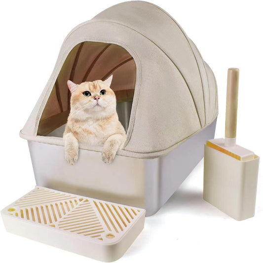 Stainless Steel Litter Box for Cats - Pet's Dream