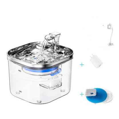 Stainless Steel Automatic Circulation Water Dispenser for Dogs and Cats - Pet's Dream